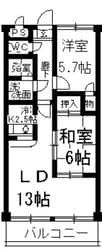 サンプレミール浦和の物件間取画像